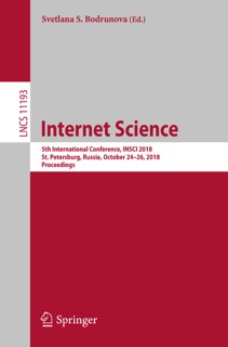 Internet Science by Svetlana S. Bodrunova