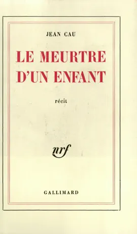 Read: Le Meurtre d'un enfant Book