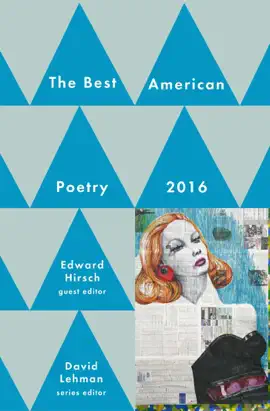 Read: Best American Poetry Book 2016