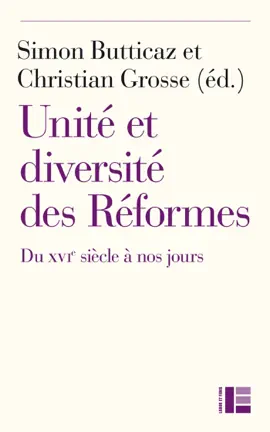 Read: Unité et Book diversité des Réformes