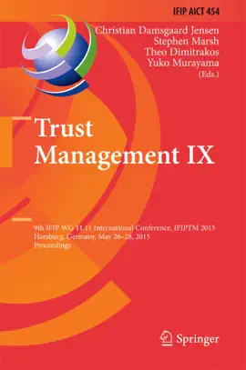 Read: Trust Management Book IX