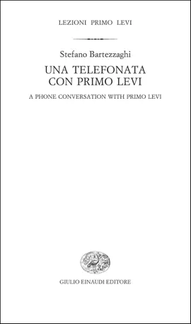 Read: Una telefonata con Primo Book Levi