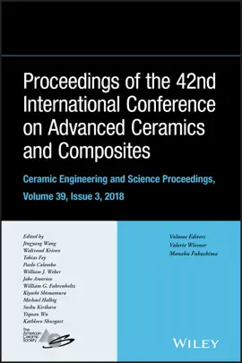 Read: Proceedings of the 42nd International Conference on Advanced Ceramics and Composites, Book Volume 39, Issue 3