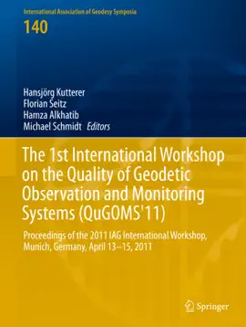 Read: The 1st International Workshop on the Quality of Geodetic Observation and Book Monitoring Systems (QuGOMS'11)
