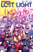 James Roberts & Jack Lawrence - Transformers: Lost Light #25 artwork