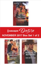 Harlequin Desire November 2017 - Box Set 1 of 2 - Charlene Sands, Karen Booth & Sheri WhiteFeather