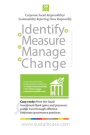 SustainCase: How the Saudi Investment Bank gains and preserves public trust through effective corporate governance practices - www.sustaincase.com