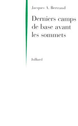 Read: Derniers camps de base Book avant les sommets