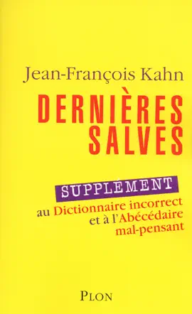 Read: Book Dernières salves