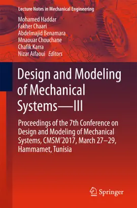 Read: Design Book and Modeling of Mechanical Systems—III