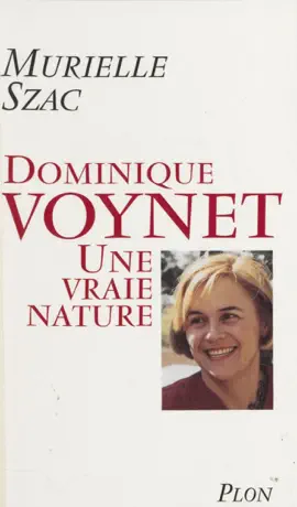 Read: Dominique Book Voynet : une vraie nature