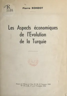 Read: Les aspects économiques de l'évolution de la Book Turquie