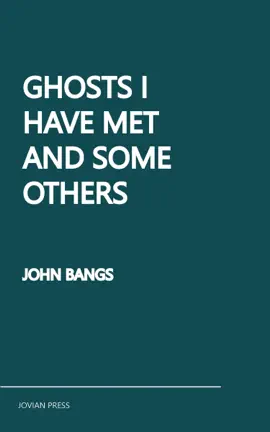 Read: Ghosts I Have Met and Some Book Others
