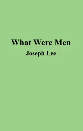 Read: What Were Men Book