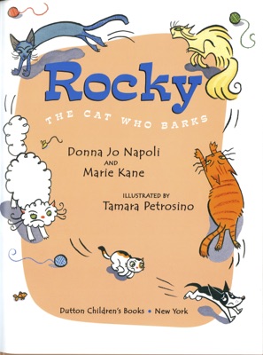 Rocky the Cat Who Barks