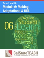Module 6: Making Adaptations & UDL