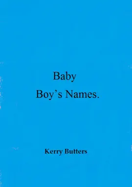 Baby Boy's Names.