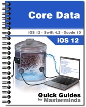 Book cover for Core Data in iOS 12 by J.D. Gauchat