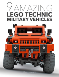 9 Amazing Lego Technic Military Vehicles