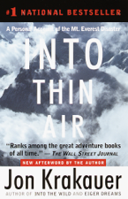 Into Thin Air - Jon Krakauer Cover Art