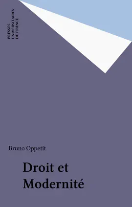 Read: Droit et Book Modernité
