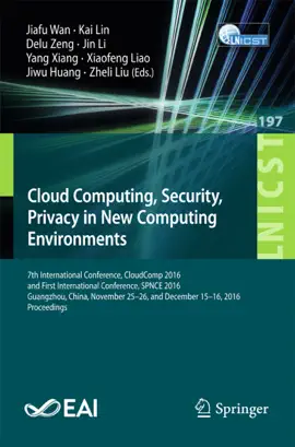 Read: Cloud Computing, Security, Privacy Book in New Computing Environments