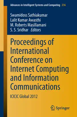 Read: Proceedings of International Conference on Book Internet Computing and Information Communications