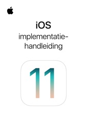 Book cover for iOS-implementatiehandleiding by Apple Inc.