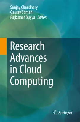 Read: Research Advances in Cloud Computing Book