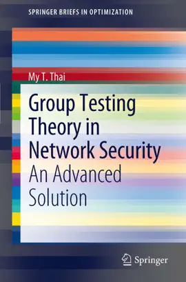 Read: Group Testing Theory Book in Network Security