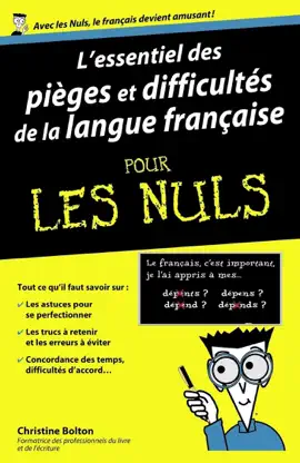 Read: L'essentiel des pièges et difficultés de la langue Book française pour les nuls