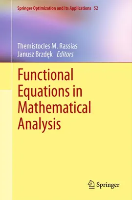 Read: Functional Equations in Mathematical Analysis Book