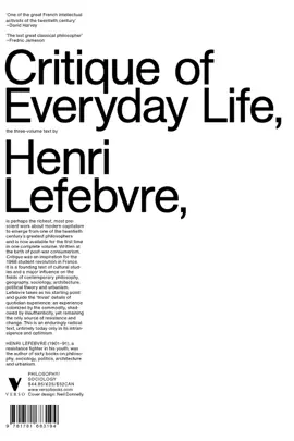 Read: Critique Book of Everyday Life