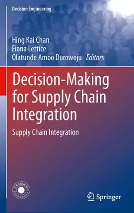 Read: Decision-Making for Supply Book Chain Integration