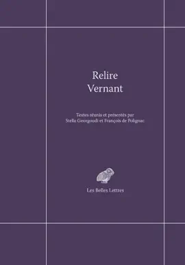 Read: Relire Vernant Book