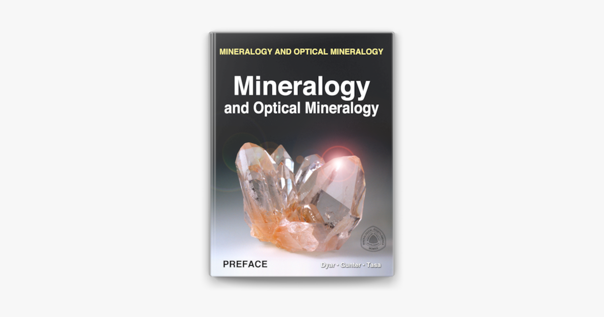 ‎Mineralogy And Optical Mineralogy By Melinda Darby Dyar, Mickey E ...