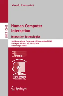 Read: Human-Computer Interaction. Interaction Technologies Book