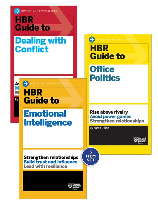 HBR Guides to Emotional Intelligence at Work Collection (5 Books) (HBR Guide Series)