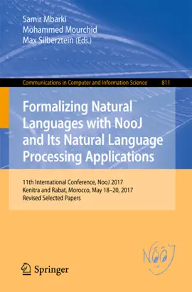 Read: Formalizing Natural Languages Book with NooJ and Its Natural Language Processing Applications
