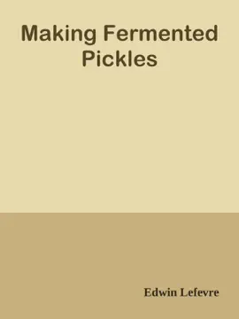Read: Making Fermented Book Pickles