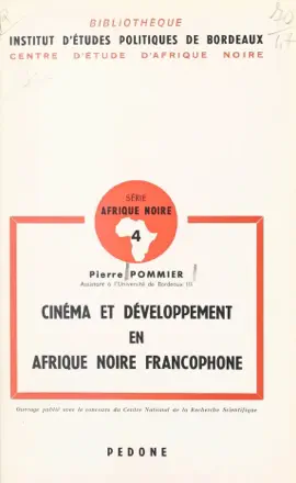 Read: Cinéma Book et développement en Afrique noire francophone