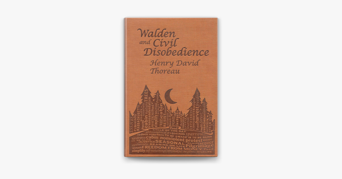  walden and civil disobedience on apple books