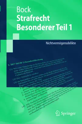 Read: Strafrecht Book Besonderer Teil 1