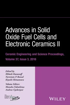 Read: Advances in Solid Oxide Fuel Cells and Book Electronic Ceramics II, Volume 37, Issue 3