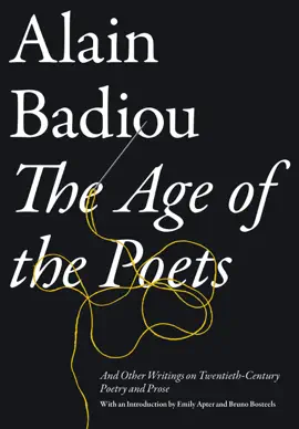Read: The Book Age of the Poets