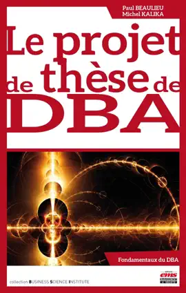 Read: Book Le projet de thèse de DBA