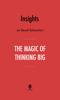 Insights on David Schwartz’s The Magic of Thinking Big by Instaread - Instaread