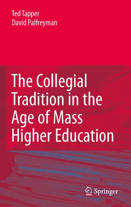 Read: The Collegial Tradition Book in the Age of Mass Higher Education