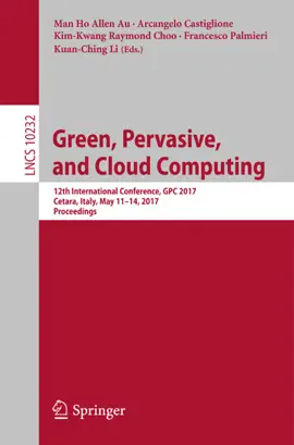 Read: Green, Pervasive, Book and Cloud Computing