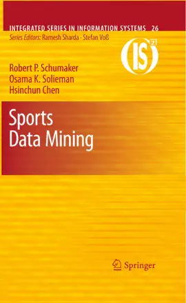Read: Sports Data Mining Book